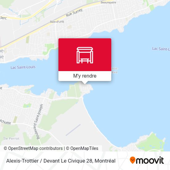 Alexis-Trottier / Devant Le Civique 28 plan
