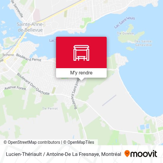 Lucien-Thériault / Antoine-De La Fresnaye plan