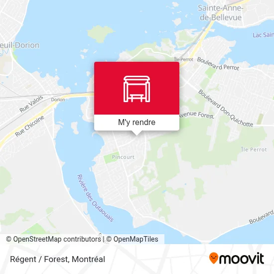 Régent / Forest plan