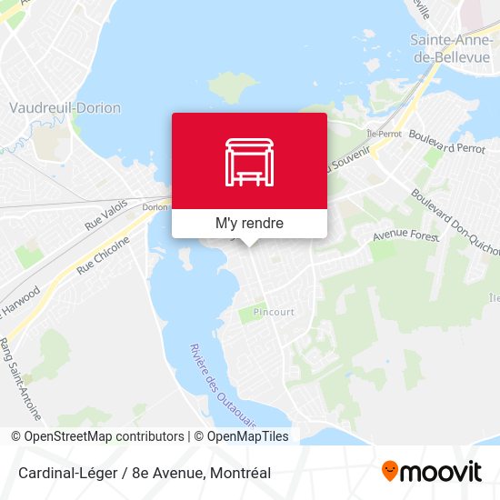 Cardinal-Léger / 8e Avenue plan