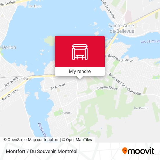 Montfort / Du Souvenir plan