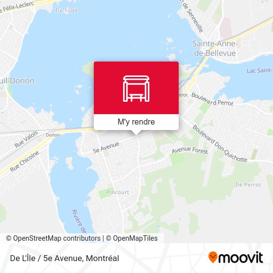 De L'Île / 5e Avenue plan