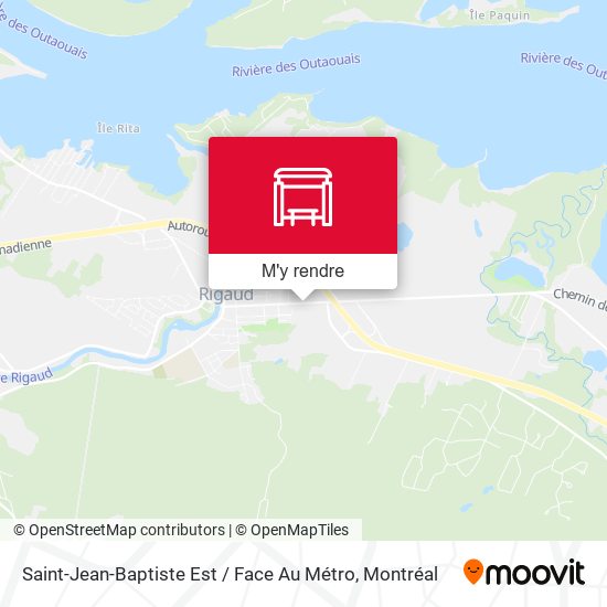 Saint-Jean-Baptiste Est / Face Au Métro plan