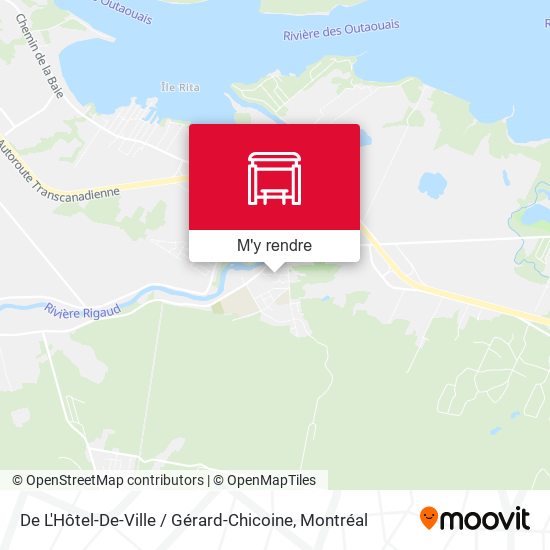 De L'Hôtel-De-Ville / Gérard-Chicoine plan