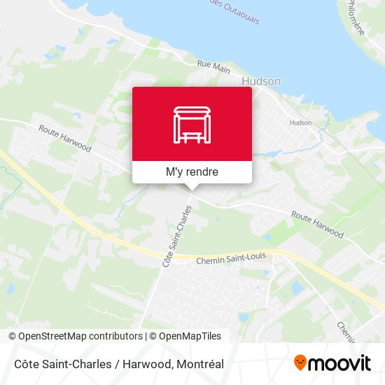 Côte Saint-Charles / Harwood plan