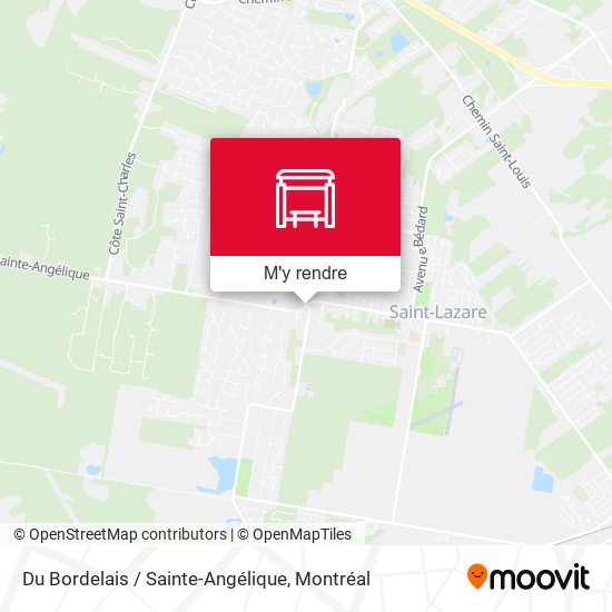 Du Bordelais / Sainte-Angélique plan
