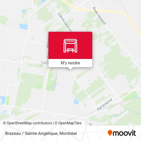 Brazeau / Sainte-Angélique plan