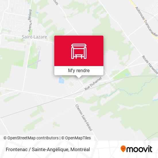 Frontenac / Sainte-Angélique plan
