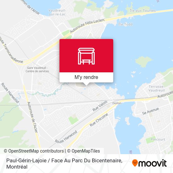 Paul-Gérin-Lajoie / Face Au Parc Du Bicentenaire plan