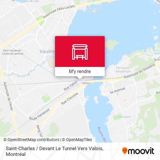Saint-Charles / Devant Le Tunnel Vers Valois plan