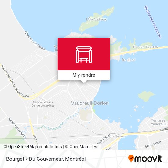 Bourget / Du Gouverneur plan