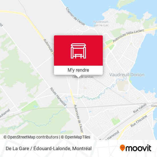 De La Gare / Édouard-Lalonde plan