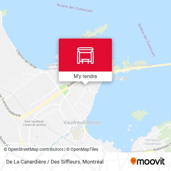 De La Canardière / Des Siffleurs plan