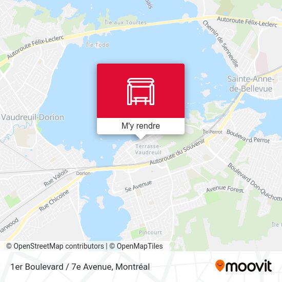 1er Boulevard / 7e Avenue plan