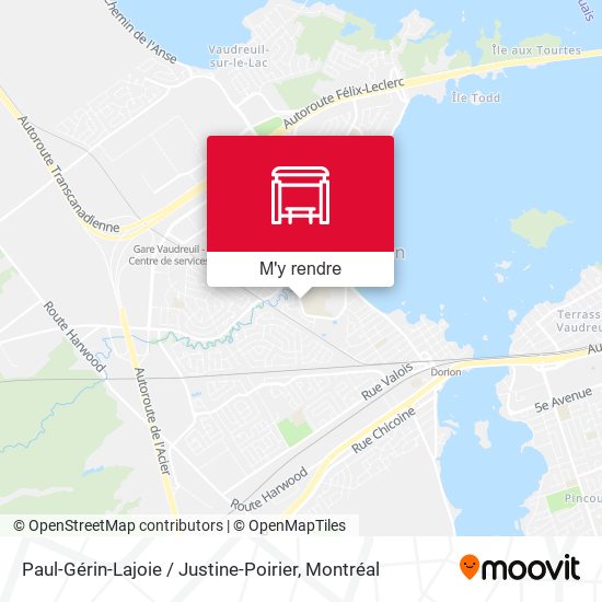 Paul-Gérin-Lajoie / Justine-Poirier plan