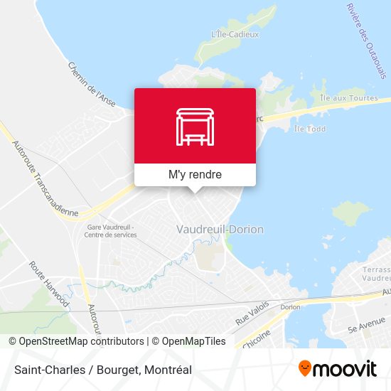 Saint-Charles / Bourget plan