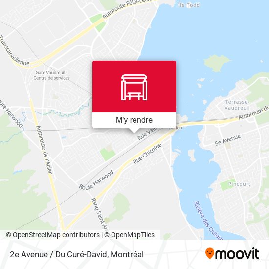 2e Avenue / Du Curé-David plan