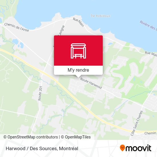 Harwood / Des Sources plan