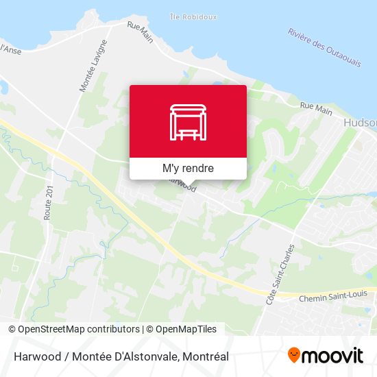 Harwood / Montée D'Alstonvale plan