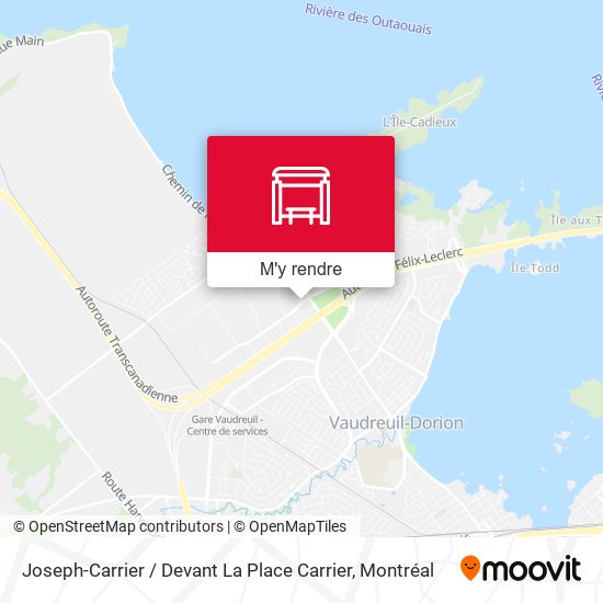 Joseph-Carrier / Devant La Place Carrier plan