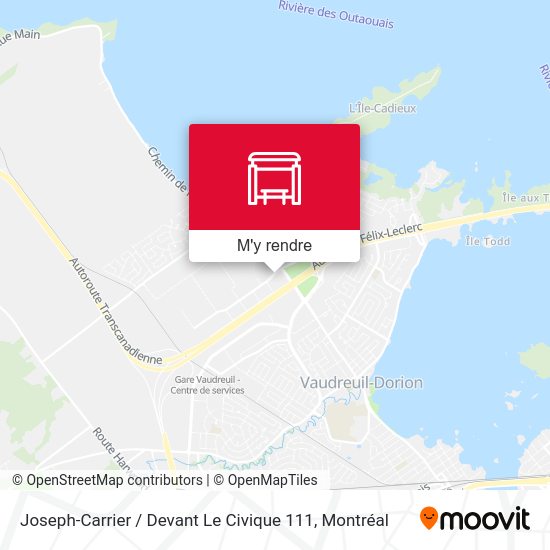Joseph-Carrier / Devant Le Civique 111 plan