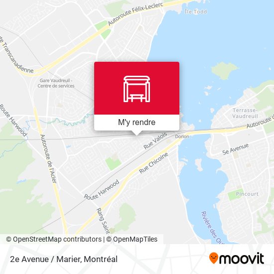 2e Avenue / Marier plan