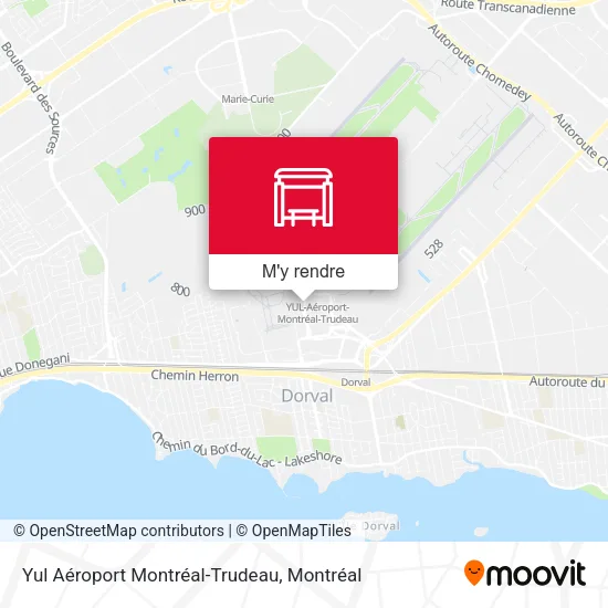 Yul Aéroport Montréal-Trudeau plan