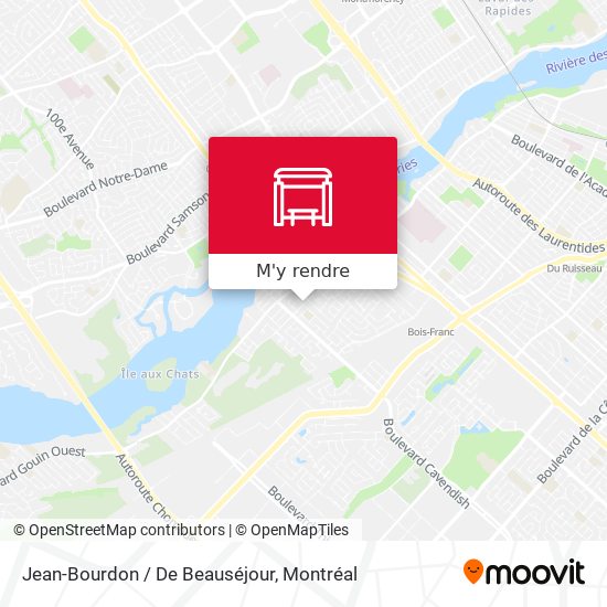 Jean-Bourdon / De Beauséjour plan