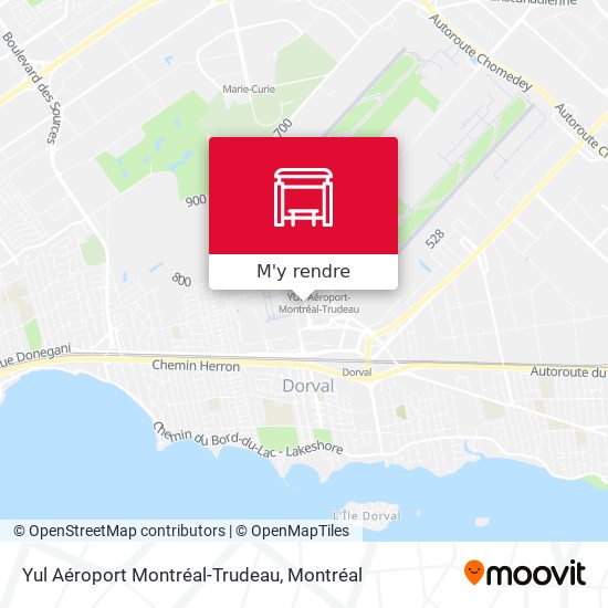 Yul Aéroport Montréal-Trudeau plan