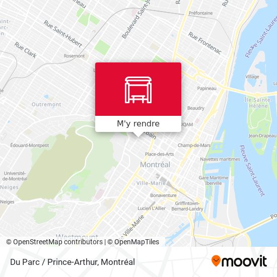 Du Parc / Prince-Arthur plan