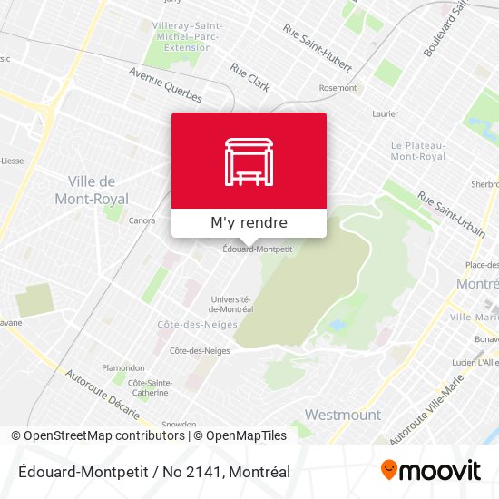 Édouard-Montpetit / No 2141 plan