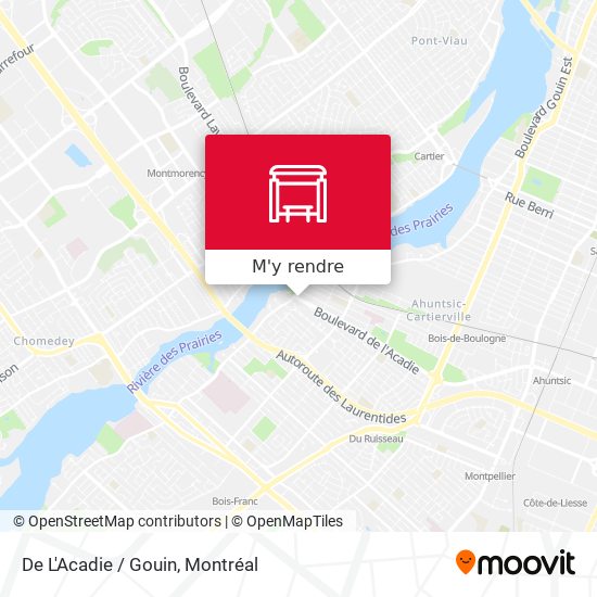 De L'Acadie / Gouin plan