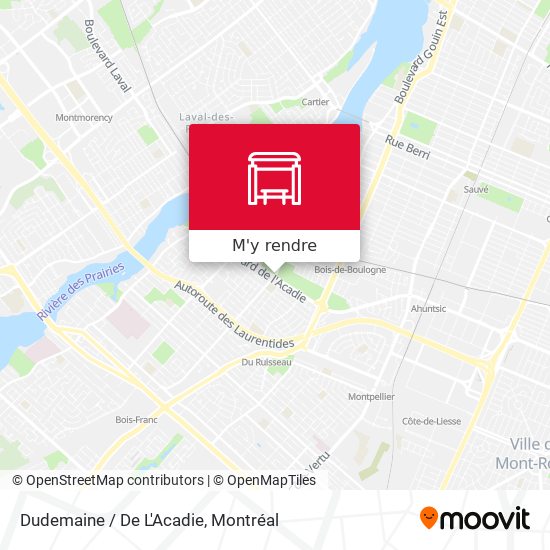 Dudemaine / De L'Acadie plan