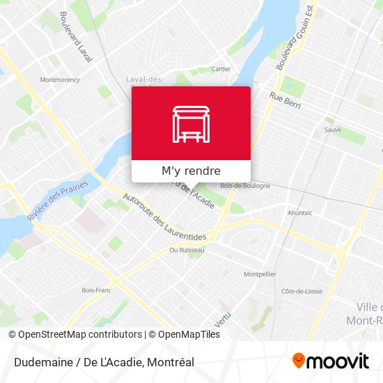Dudemaine / De L'Acadie plan