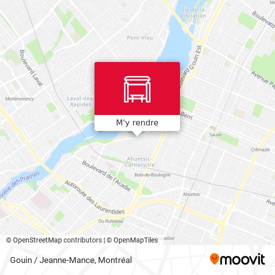 Gouin / Jeanne-Mance plan