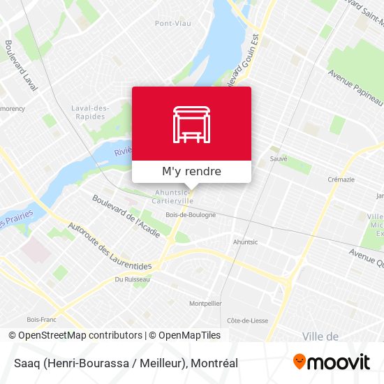 Saaq (Henri-Bourassa / Meilleur) plan