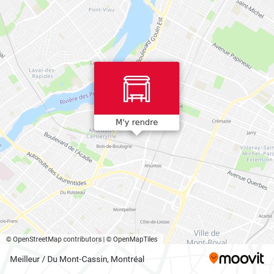 Meilleur / Du Mont-Cassin plan