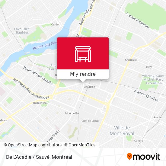 De L'Acadie / Sauvé plan