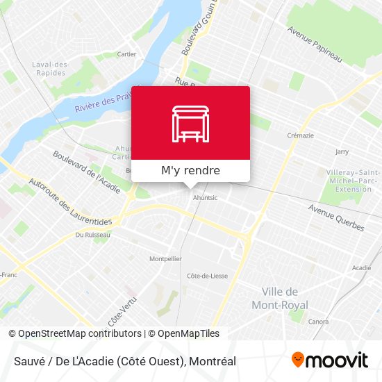 Sauvé / De L'Acadie (Côté Ouest) plan