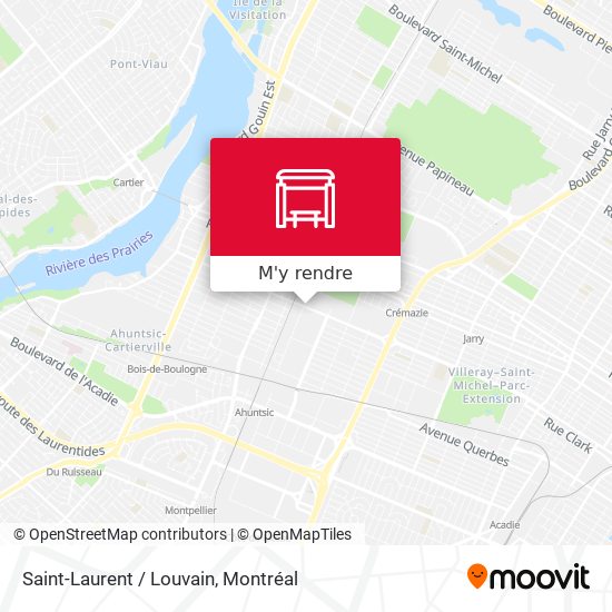 Saint-Laurent / Louvain plan