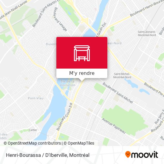Henri-Bourassa / D'Iberville plan