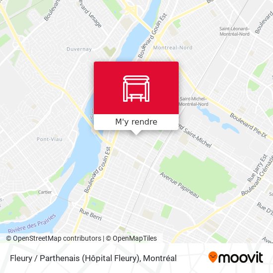 Fleury / Parthenais (Hôpital Fleury) plan