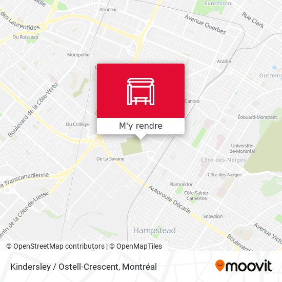 Kindersley / Ostell-Crescent plan