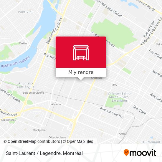 Saint-Laurent / Legendre plan