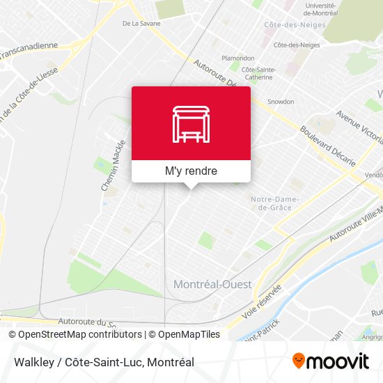 Walkley / Côte-Saint-Luc plan
