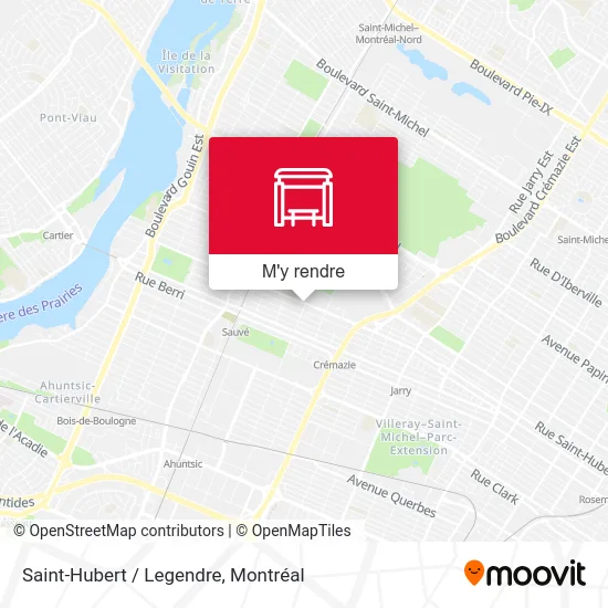 Saint-Hubert / Legendre plan