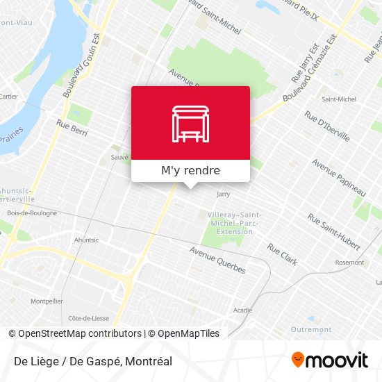 De Liège / De Gaspé plan