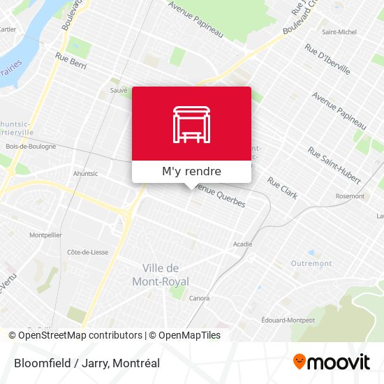 Bloomfield / Jarry plan