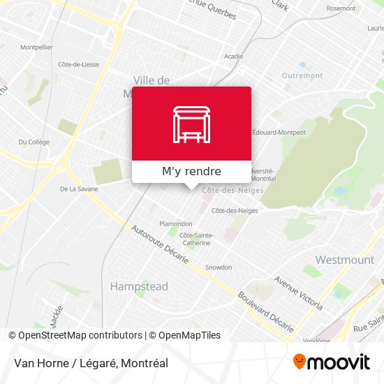 Van Horne / Légaré plan
