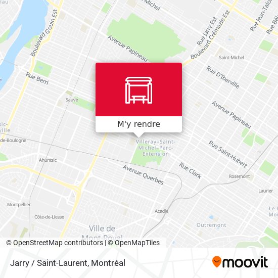 Jarry / Saint-Laurent plan